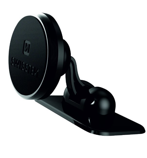 Swissten S-Grip DM6 Universal Car Panel Holder With Magnet For Devices Black kaina ir informacija | Telefono laikikliai | pigu.lt