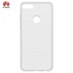 Huawei 51992418 Y7 Prime (2018) Original TPU Back Case Transparent (EU Blister) kaina ir informacija | Telefono dėklai | pigu.lt