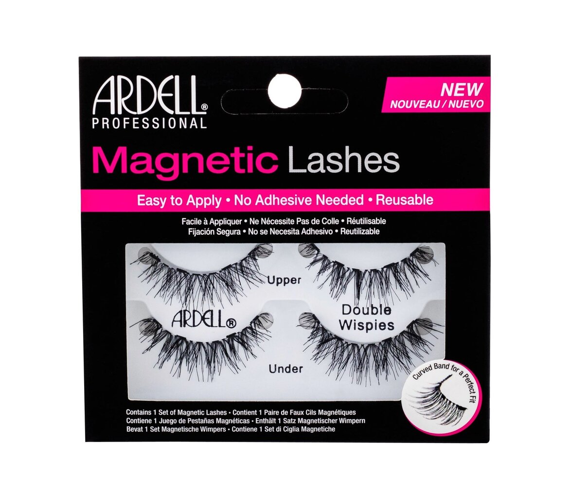 Magnetinės blakstienos Ardell Magnetic Eyelashes Double Wispies цена и информация | Priklijuojamos blakstienos, blakstienų rietikliai | pigu.lt