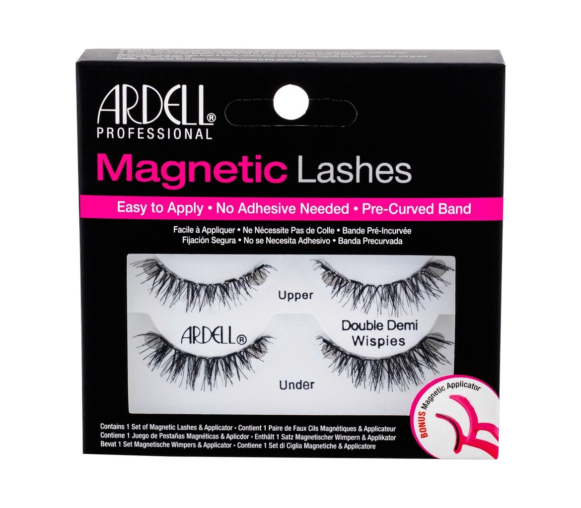 Magnetinės blakstienos Ardell Magnetic Eyelashes Double Demi Wispies цена и информация | Priklijuojamos blakstienos, blakstienų rietikliai | pigu.lt