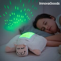 InnovaGoods pūkuota avytė su LED projektoriumi kaina ir informacija | Žaislai kūdikiams | pigu.lt