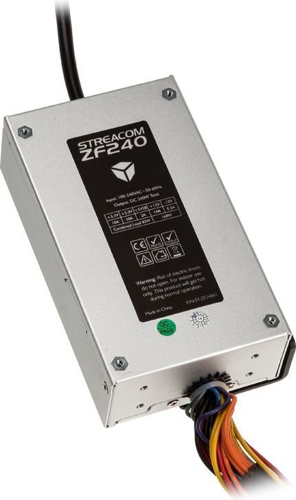 Streacom Streacom ZeroFlex 240 - Bezgłośny - 240W - (ST-ZF240) kaina ir informacija | Maitinimo šaltiniai (PSU) | pigu.lt