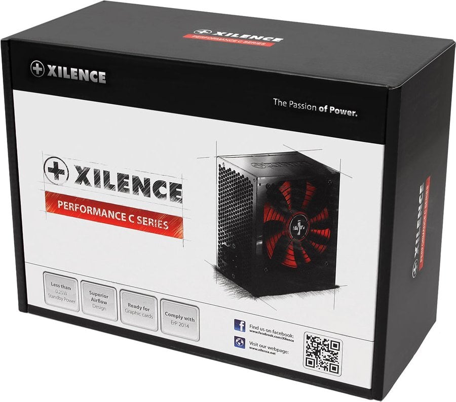 Xilence Performance C Series 400W XN041 цена и информация | Maitinimo šaltiniai (PSU) | pigu.lt