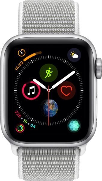Apple Watch S4, 44mm, Sidabrinė kaina ir informacija | Išmanieji laikrodžiai (smartwatch) | pigu.lt
