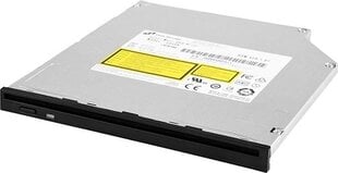 SilverStone DVD-RW Slot-loading Slim Optical SATA Drive (SST-SOD04) kaina ir informacija | Optiniai įrenginiai | pigu.lt