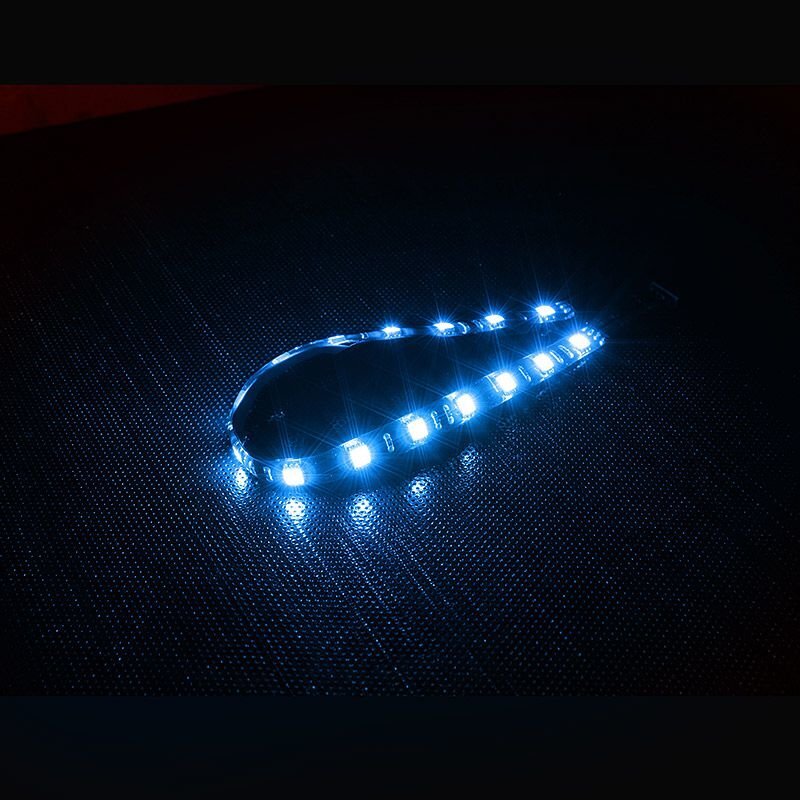 BitFenix Alchemy Connect strap 15x LED 30cm - Blue ( BFA-ACL-30BK15-RP ) цена и информация | Korpusų priedai | pigu.lt