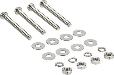 InLine Fan Screws Set for 25mm Fan (33371A) kaina ir informacija | Korpusų priedai | pigu.lt