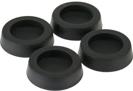 InLine Rubber pads For Cases - Black (59909B) цена и информация | Korpusų priedai | pigu.lt