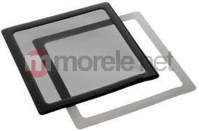 DEMCiflex Dust Filter 230mm Square Black mesh, Magnet (DF0010) kaina ir informacija | Korpusų priedai | pigu.lt