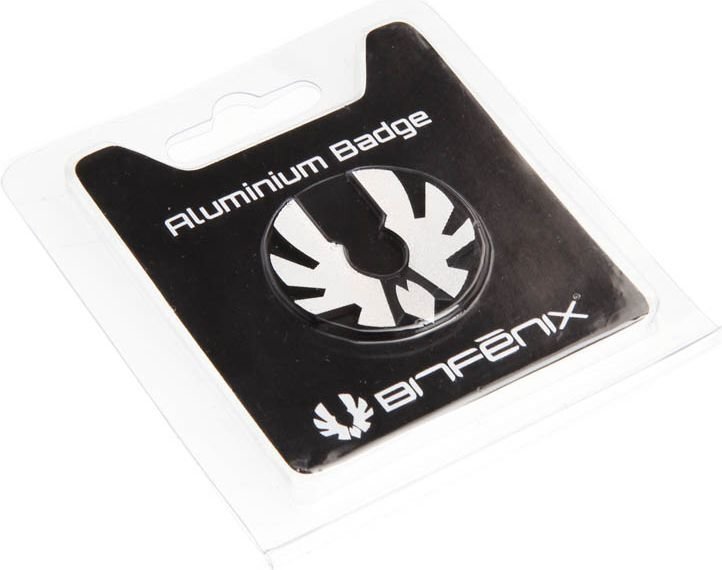 BitFenix Logo Aluminium for Prodigy - Silver ( BFC-PRO-300-SLOG-RP ) kaina ir informacija | Korpusų priedai | pigu.lt