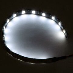 SilverStone Top Bright White LED Modding PC Case Light Strip, 30cm, 15LEDs (SST-LS01W) цена и информация | Аксессуары для корпусов | pigu.lt