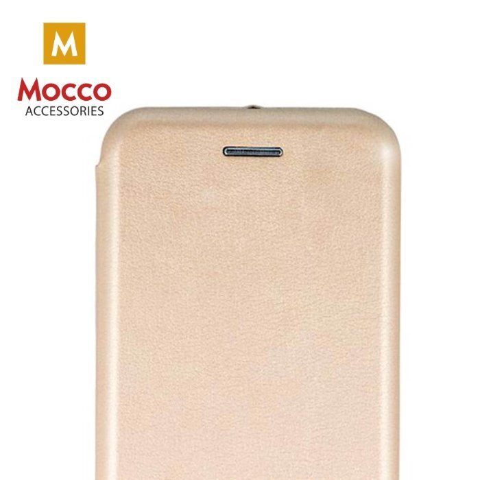 Mocco Diva Book Case For Xiaomi Redmi Note 5 Pro / AI Dual Camera Gold kaina ir informacija | Telefono dėklai | pigu.lt