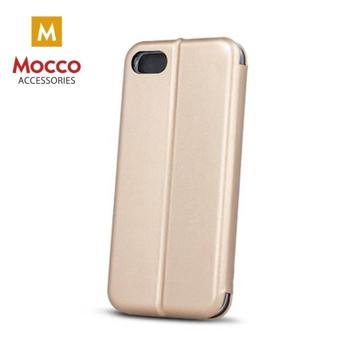 Mocco Diva Book Case For Xiaomi Redmi Note 5 Pro / AI Dual Camera Gold kaina ir informacija | Telefono dėklai | pigu.lt