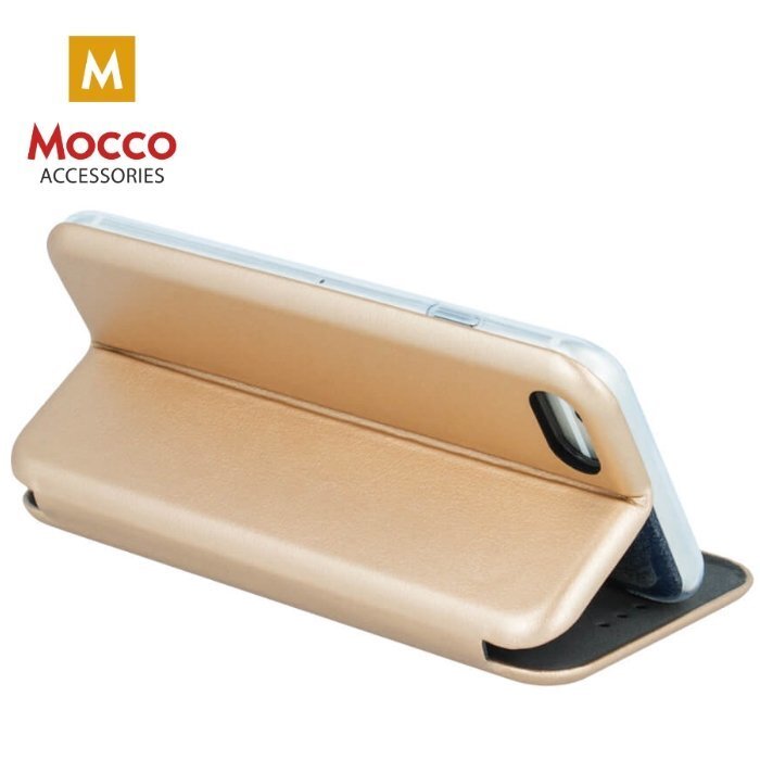 Mocco Diva Book Case For Xiaomi Redmi Note 5 Pro / AI Dual Camera Gold kaina ir informacija | Telefono dėklai | pigu.lt