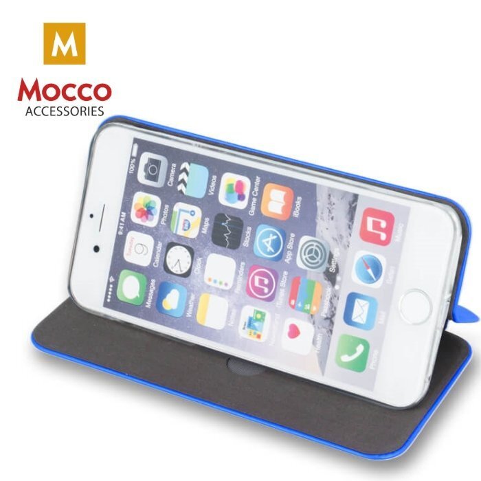 Mocco Diva Book Case For Xiaomi Redmi Note 5 Pro / AI Dual Camera Blue kaina ir informacija | Telefono dėklai | pigu.lt