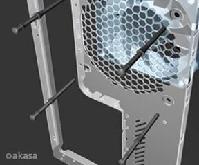 Akasa 20 rubber fan mounts (AK-MX003) kaina ir informacija | Korpusų priedai | pigu.lt