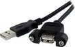 StarTech PANEL USB A(F) (USBPNLAFAM1) kaina ir informacija | Korpusų priedai | pigu.lt