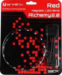 BitFenix Alchemy 2.0 60см Красный (BFA-MAG-60RK30-RP) цена и информация | Аксессуары для корпусов | pigu.lt