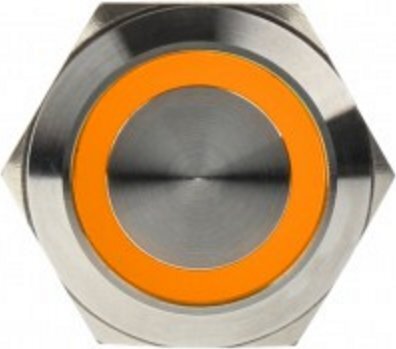 DimasTech LED Button 22mm Orange (PD095) цена и информация | Korpusų priedai | pigu.lt