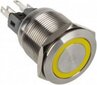 DimasTech LED Button 22mm Yellow (PD102) kaina ir informacija | Korpusų priedai | pigu.lt