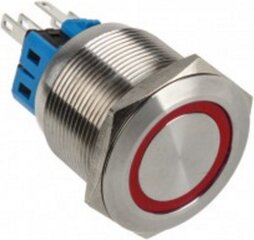 DimasTech LED Button 25mm Red (PD057) kaina ir informacija | Korpusų priedai | pigu.lt