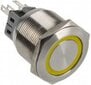 DimasTech LED Button 25mm Yellow (PD066) kaina ir informacija | Korpusų priedai | pigu.lt