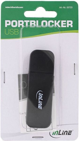 InLine USB Portblocker, 4 port blocker (55723) цена и информация | Korpusų priedai | pigu.lt