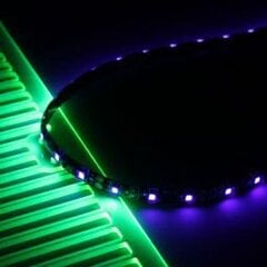 Lamptron FlexLight 12 LED UV (LAMP-LEDPR1205) kaina ir informacija | Korpusų priedai | pigu.lt