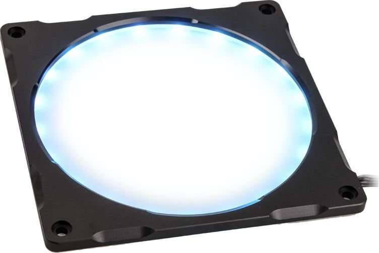 PHANTEKS Aluminum Halos fan frame, 140mm, RGB LED (PH-FF140RGBA_BK01) цена и информация | Korpusų priedai | pigu.lt