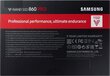 Samsung 860 PRO 4TB SATA3 (MZ-76P4T0B/EU) kaina ir informacija | Vidiniai kietieji diskai (HDD, SSD, Hybrid) | pigu.lt