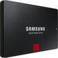 Samsung 860 PRO 4TB SATA3 (MZ-76P4T0B/EU) kaina ir informacija | Vidiniai kietieji diskai (HDD, SSD, Hybrid) | pigu.lt