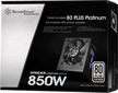 SilverStone Strider Platinum 850W (SST-ST85F-PT) kaina ir informacija | Maitinimo šaltiniai (PSU) | pigu.lt