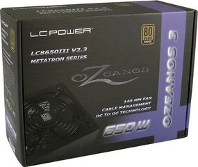 LC-Power LC8650III цена и информация | Блоки питания (PSU) | pigu.lt