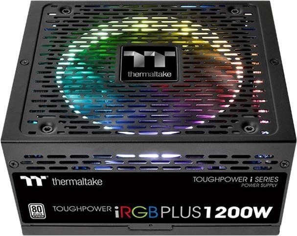 Thermaltake Toughpower iRGB 80 Plus Platinum Netzteil 1200W (PS-TPI-1200F2FDPE-1) kaina ir informacija | Maitinimo šaltiniai (PSU) | pigu.lt
