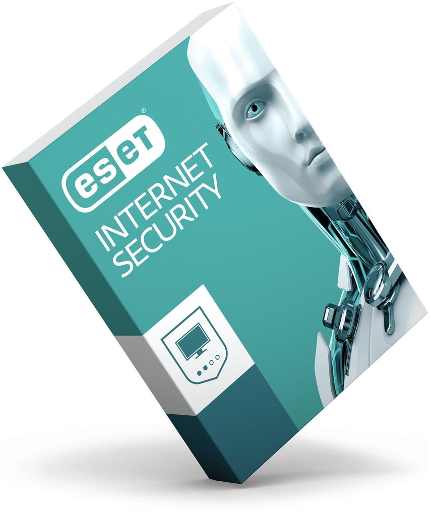 ESET Internet Security 12, 1 PC Nauja licencija 12 mėn.arba Licencijos atnaujinimas 18 mėn. цена и информация | Antivirusinės programos | pigu.lt