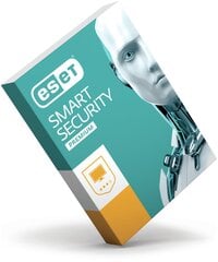 ESET Smart Security Premium 13, 2 PC Новая лицензия на 12 мес.или обновление лицензии на 18 мес. цена и информация | Антивирусные программы | pigu.lt
