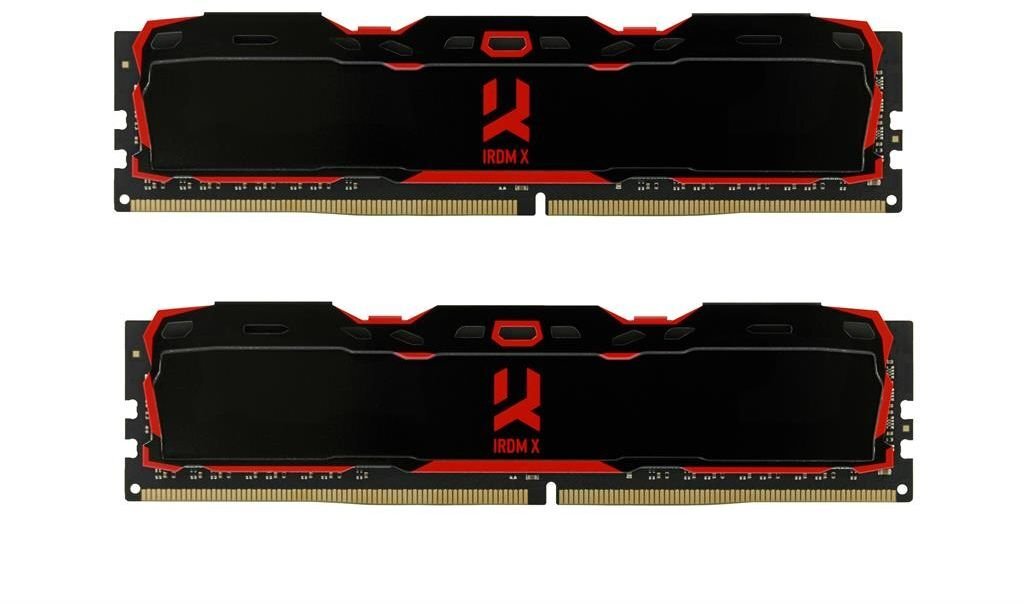 GoodRam IRDM X DDR4 2x4GB, 2666MHz, CL16 (IR-X2666D464L16S/8GDC) kaina ir informacija | Operatyvioji atmintis (RAM) | pigu.lt