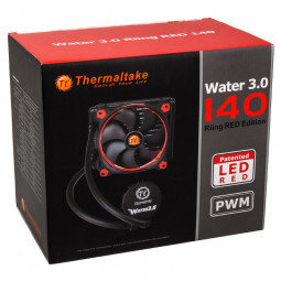 Thermaltake Water 3.0 Riing Red 140 (CL-W150-PL14RE-A) kaina ir informacija | Aušinimas vandeniu - rinkiniai | pigu.lt