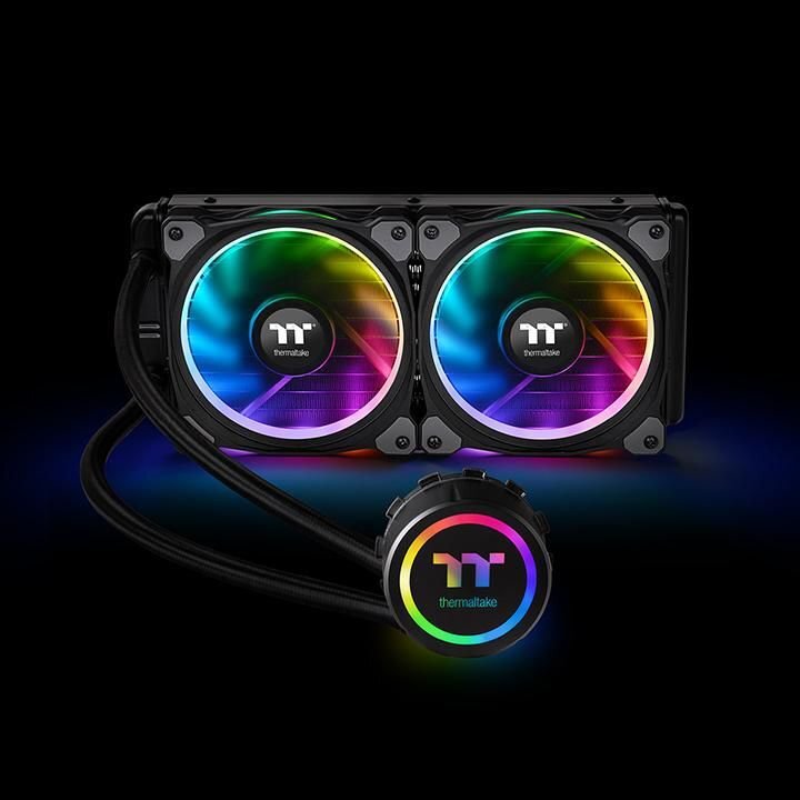 Thermaltake Floe Riing RGB 240 TT Premium Edition (CL-W157-PL12SW-A) цена и информация | Aušinimas vandeniu - rinkiniai | pigu.lt