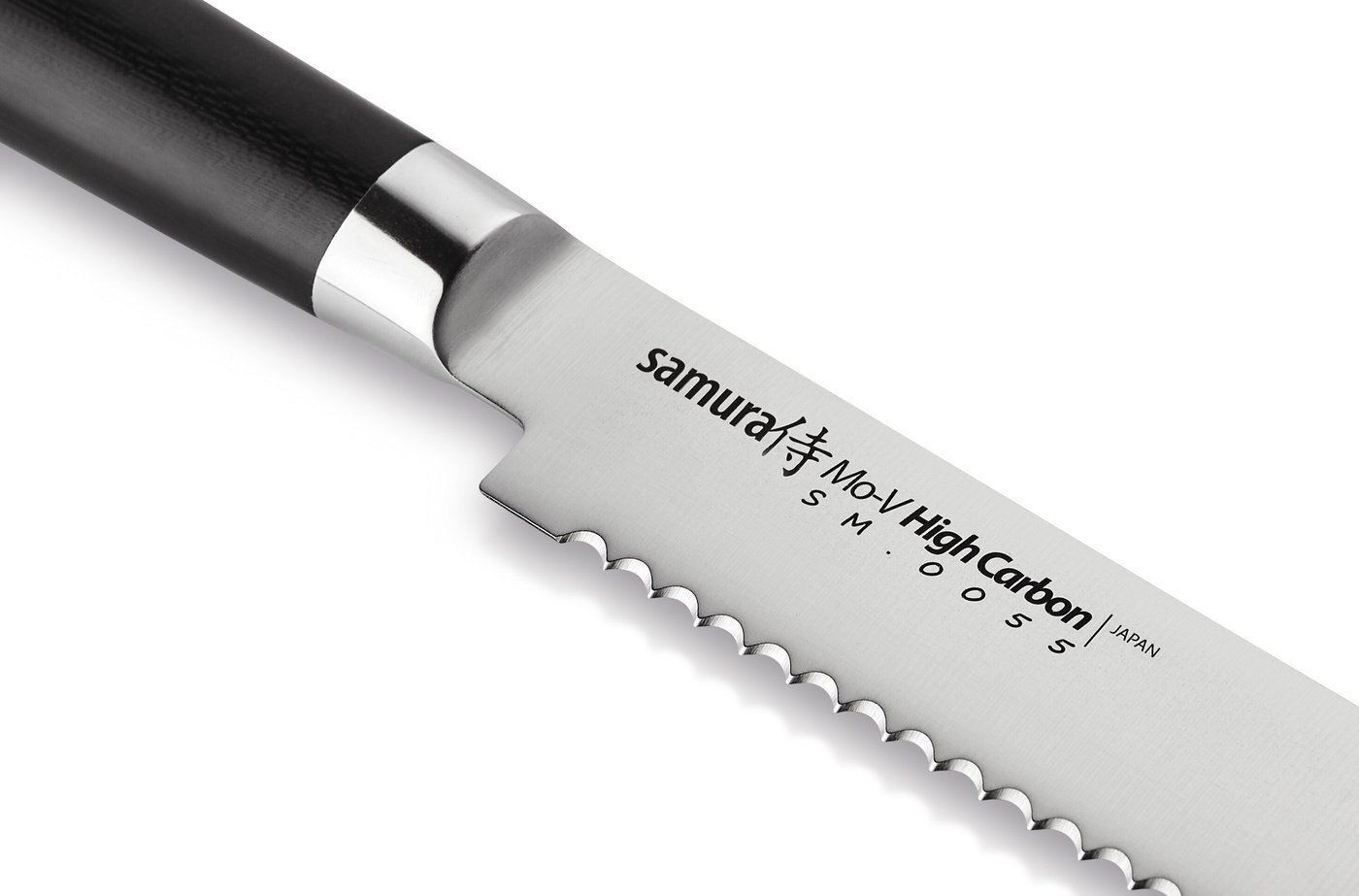 Samura MO-V duonos peilis, 23 cm kaina ir informacija | Peiliai ir jų priedai | pigu.lt