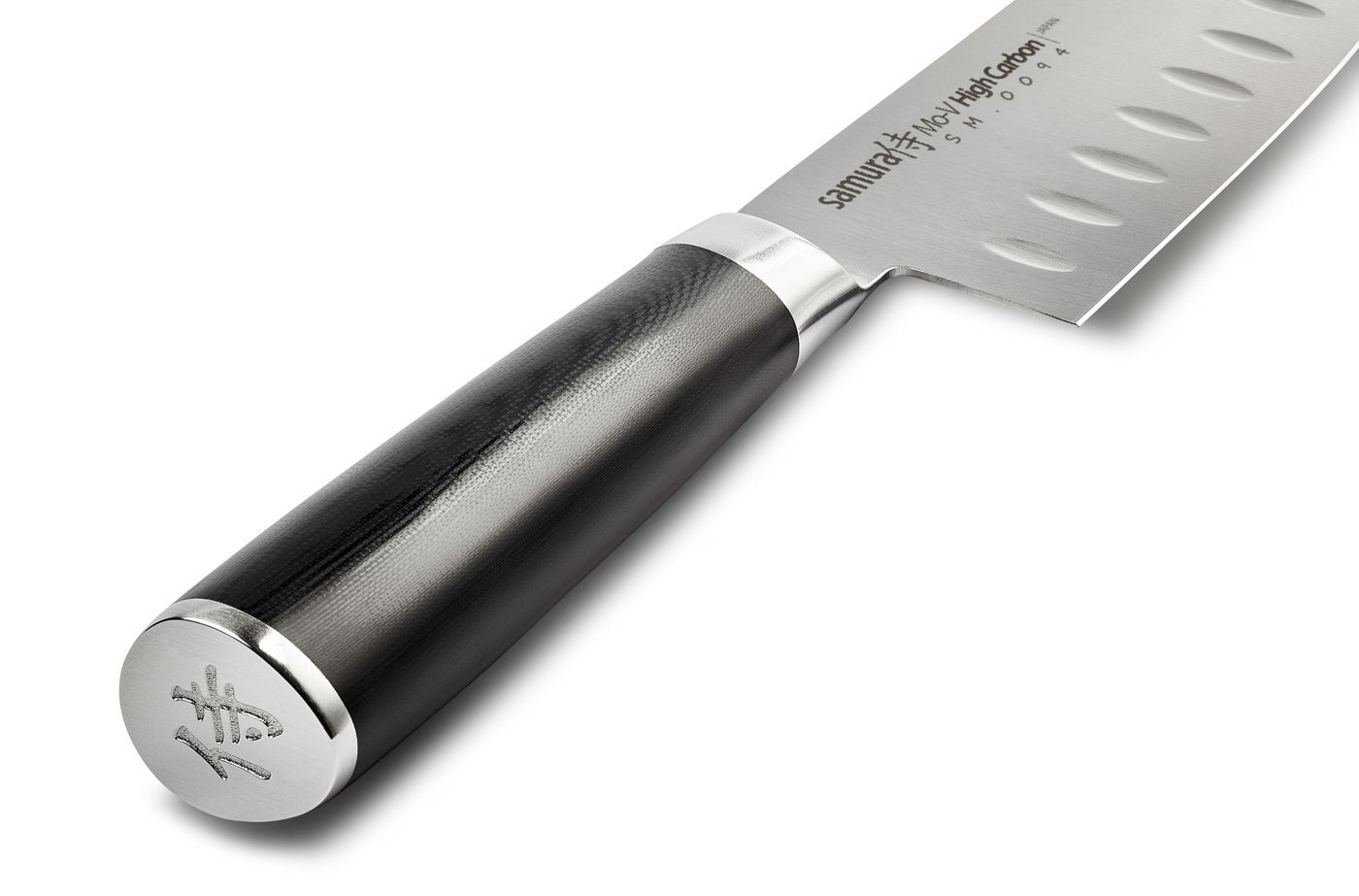Samura MO-V santoku peilis, 18 cm kaina ir informacija | Peiliai ir jų priedai | pigu.lt