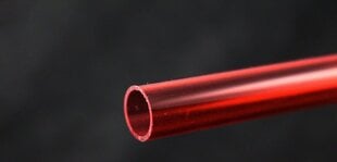 BitsPower Crystal Link Tube 12 / 10mm, 1000mm, Red (BP-NCCLT12ACIRD-L1000) kaina ir informacija | Aušinimas vandeniu - aksesuarai | pigu.lt