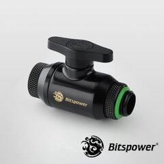 BitsPower valve G1/4" (BP-MVVRGIG14-MBKBK) kaina ir informacija | Aušinimas vandeniu - aksesuarai | pigu.lt