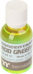 Thermaltake Premium concentrate, 50ml, Green UV (CL-W163-OS00AG-A) kaina ir informacija | Aušinimas vandeniu - aksesuarai | pigu.lt