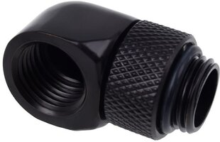 Alphacool 90 ° elbow, swivel, 1/4" (17248) kaina ir informacija | Aušinimas vandeniu - aksesuarai | pigu.lt