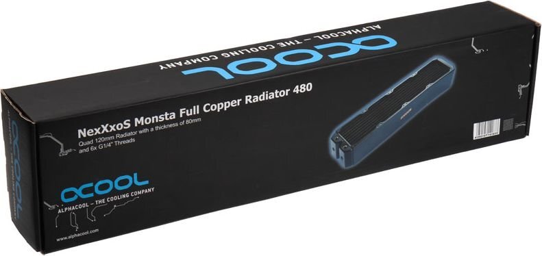 Alphacool Cooler NexXxoS Monsta 480 mm (35313) kaina ir informacija | Aušinimas vandeniu - aksesuarai | pigu.lt