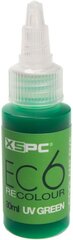 Краситель XSPC EC6 ReColour Dye, 30 мл, зеленый УФ (5060175589385) цена и информация | Водяное охлаждение - аксессуары | pigu.lt