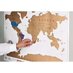 Скретч-карта мира цена и информация | Карты мира | pigu.lt