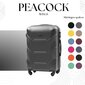 Mažas lagaminas Wings Peacock XS, tamsiai pilkas kaina ir informacija | Lagaminai, kelioniniai krepšiai | pigu.lt
