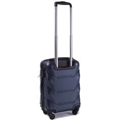 Маленький чемодан Wings Peacock S, темно-синий цена и информация | Чемоданы, дорожные сумки  | pigu.lt